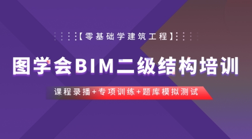 全国BIM二级结构考试
